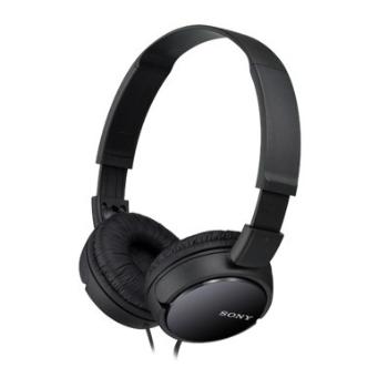 SONY stereo sluchátka MDR-ZX110, černá