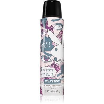 Playboy Sexy So What deodorant ve spreji pro ženy 150 ml