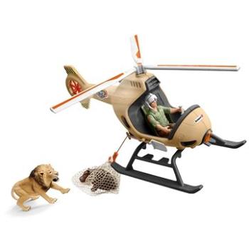 Schleich Záchranný vrtulník pro zvířata 42476 (4055744038822)