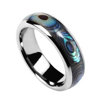 NUBIS® NWF1018 Dámský snubní prsten s perletí - velikost 53 - NWF1018-53