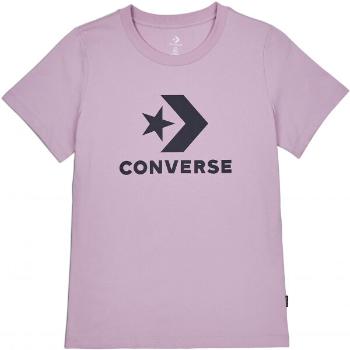 Converse STAR CHEVRON TEE Dámské tričko, růžová, velikost S