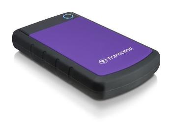 TRANSCEND externí HDD USB 3.1 StoreJet 25H3P, 1TB, Purple (nárazuvzdorný)