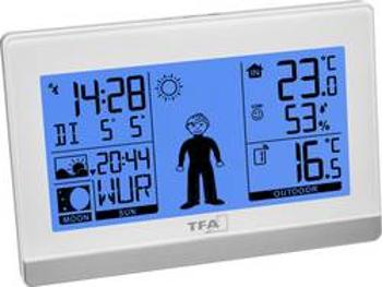 Digitální bezdrátová meteostanice TFA Dostmann Weather Boy 35.1159.02, Max. dosah 60 m, bílá