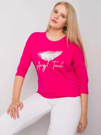 FUCHSIOVÁ HALENKA ANGEL TOUCH RV-BZ-6873.53P-FUCHSIA PINK Velikost: ONE SIZE