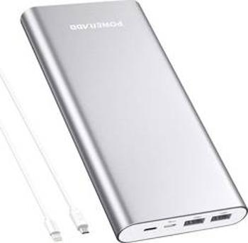 Powerbanka Poweradd Pilot 4GS, Li-Pol 20000 mAh, stříbrná