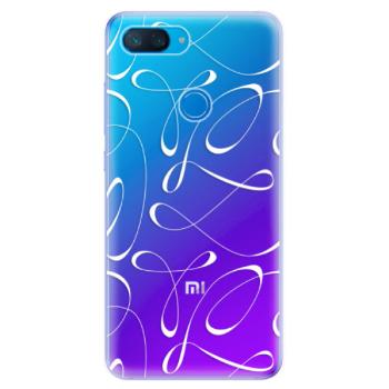 Odolné silikonové pouzdro iSaprio - Fancy - white - Xiaomi Mi 8 Lite