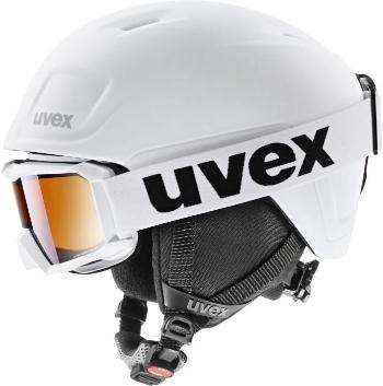 UVEX Heyya Pro Set White Black Mat 51-55 cm Lyžařská helma