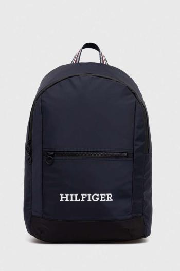 Batoh Tommy Hilfiger pánský, tmavomodrá barva, velký, s potiskem