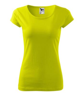 MALFINI Dámské tričko Pure - Limetková | L