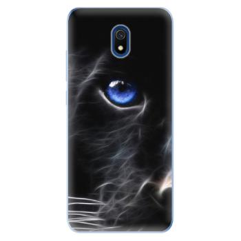 Odolné silikonové pouzdro iSaprio - Black Puma - Xiaomi Redmi 8A