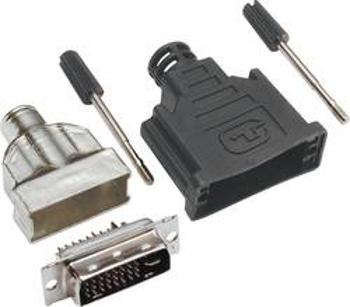 DVI konektor TRU COMPONENTS 1578805 zástrčka, rovná, pólů 29, 1 ks