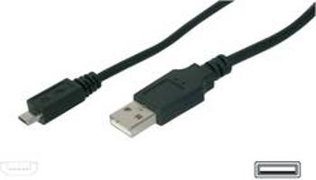 Kabel USB 2.0, USB A/USB micro B, 1 m, Digitus