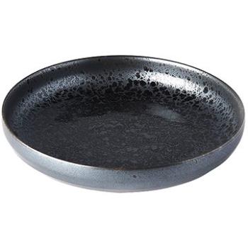 Made In Japan Mělký talíř s vysokým okrajem Black Pearl 22 cm (MIJC0485)