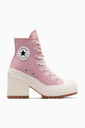 Kecky Converse Chuck 70 De Luxe Heel dámské, fialová barva, A06433C