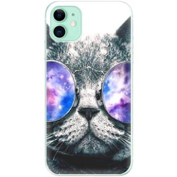 iSaprio Galaxy Cat pro iPhone 11 (galcat-TPU2_i11)