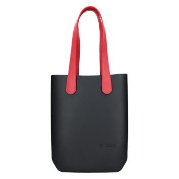 Dámská trendy kabelka Justo J-High - černo-červená