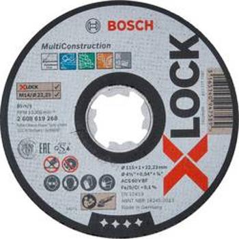 Řezný kotouč rovný Bosch Accessories 2608619268 Průměr 115 mm 1 ks