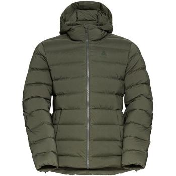 Odlo ASCENT N-THERMIC HOODED INSULATED JACKET Pánská bunda, tmavě šedá, velikost