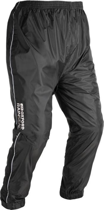 Oxford Rainseal Over Trousers Black 4XL Moto kalhoty do deště