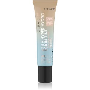 Catrice Clean ID 24 H Hyper Hydro hydratační make-up pro citlivou pleť odstín 004 Warm Almond 30 ml