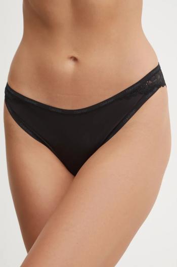 Kalhotky brazilky Calvin Klein Underwear černá barva, 000QF7829E