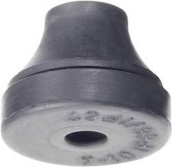 Kabelová průchodka PB Fastener 1204-CR-SW, (lxhxdiam,) 25,5 x 6,0 x 39,0 mm, černá