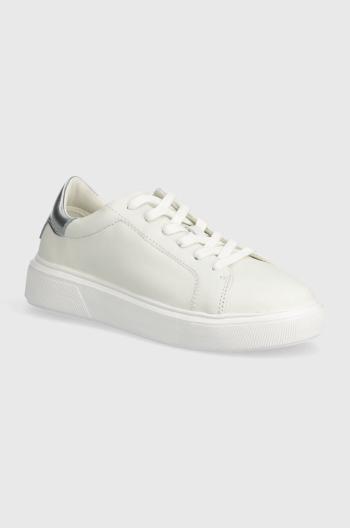 Kožené sneakers boty Marc O'Polo bílá barva, 40218103503100 NN2M3076