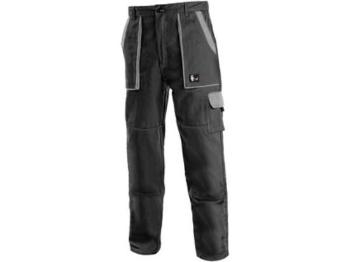 Kalhoty do pasu CXS LUXY JOSEF, pánské, černo-šedé, vel. 64
