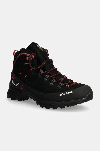 Boty Salewa Alp Mate Winter Mid PTX dámské, černá barva, lehce zateplené