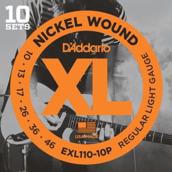 D'Addario EXL110-10P Struny pro elektrickou kytaru