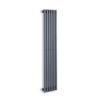 Besoa Delgado 120 x 25, radiátor, 508 W, teplá voda, 1/2", 4 – 10 m², šedý
