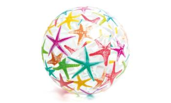 Nafukovací plážový míč Intex 59040 51 cm hvězdice