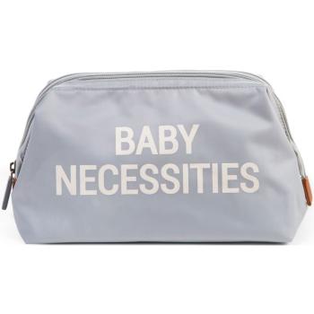 Childhome Baby Necessities Toiletry Bag toaletní taška Grey Off White 1 ks