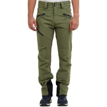 FUNDANGO ROB SOFTSHELL PANT Pánské softshellové kalhoty, khaki, velikost M