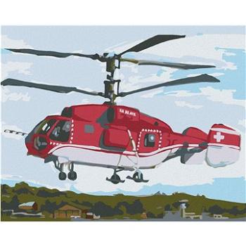 Malování podle čísel - Záchranářský vrtulník (HRAmal00703nad)