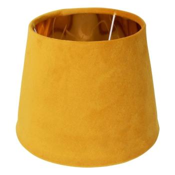 Sametové medově zlaté stínidlo se zlatým vnitřkem Honey - Ø46*25cm/ E27 DCLKHG25