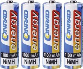 Akumulátor Conrad energy, NiMH, AA, 1100 mAh, 4 ks