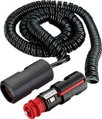 Spirálový kabel do autozásuvky ProCar, 67828200, 12/24 V, 8 A, 0,6 m