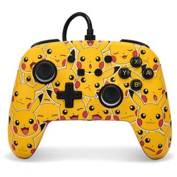 PowerA Enhanced Wired Controller – Pikachu Moods - Nintendo Switch (NSGP0083-01)