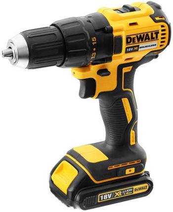 Bezuhlíková vrtačka aku, 2x1.5 Ah, 18V XR Li-Ion, DeWALT DCD777S2T