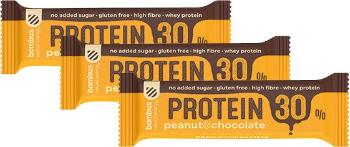 Bombus Protein 30% Oříšky & čokoláda 3 x 50 g