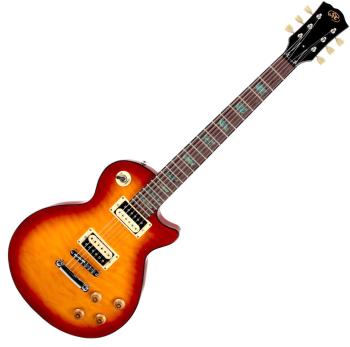 SX EC3D Cherry Sunburst Elektrická kytara