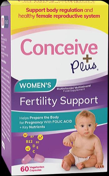 Sasmar Conceive Plus Womens Fertility Support 60 kapslí