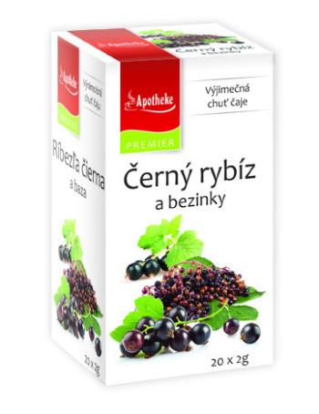 Apotheke Černý rybíz a bezinky 200 x 2 g