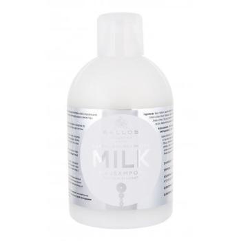 Kallos Cosmetics Milk 1000 ml šampon pro ženy na poškozené vlasy; na suché vlasy