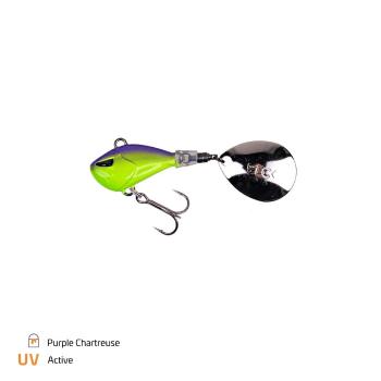 Zeck Jig Spinner Rogue Runner 10g - Purple Chartreuse