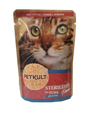 Petkult cat kapsa STERILISED tuňák - 7x100g