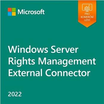 Microsoft Windows Server 2022 Rights Management External Connector (elektronická licence) (DG7GMGF0D513)