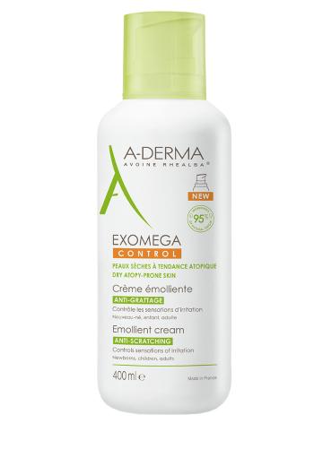 A-Derma Exomega Control Emolienční krém pro suchou kůži se sklonem k atopii 400 ml