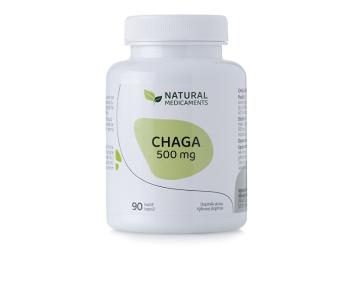 Natural Medicaments Chaga 500 mg 90 kapslí